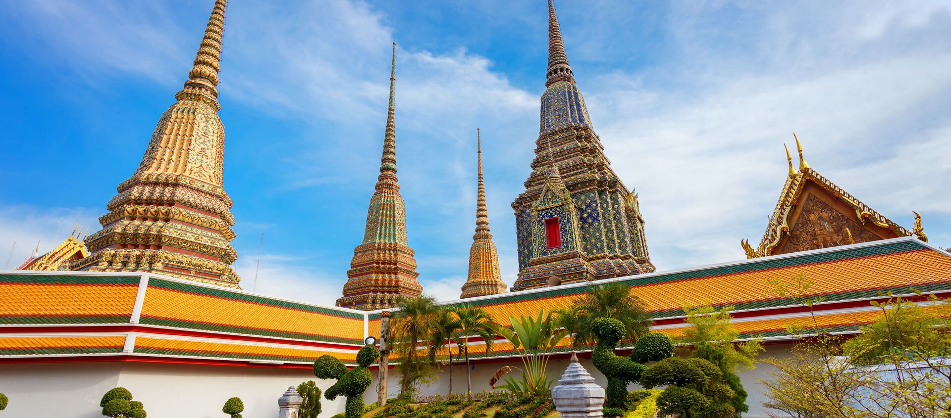 Đền Phật nằm (Wat Pho) ở Bangkok, Thái Lan - Sputnik Việt Nam, 1920, 01.04.2020