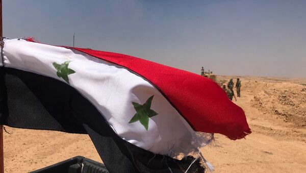 Сирийские войска на границе с Иорданией в провинции Дераа - Sputnik Việt Nam