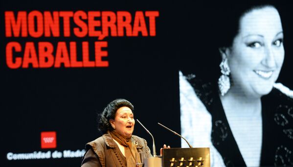 Ca sĩ opera Montserrat Caballe - Sputnik Việt Nam