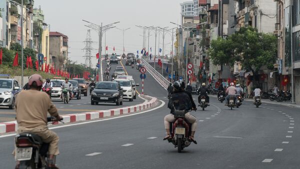 UBND TP Hà Nội đã chính thức thông xe cầu vượt tại nút giao An Dương - đường Thanh Niên - Sputnik Việt Nam