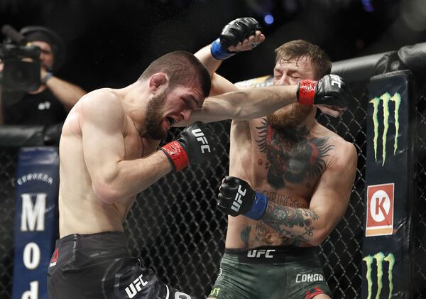 Võ sĩ Nga Khabib Nurmagomedov muốn đấu với đối thủ Canada trong trận cuối Võ sĩ Nga Khabib Nurmagomedov muốn đấu với đối thủ Canada trong trận cuối - Sputnik Việt Nam