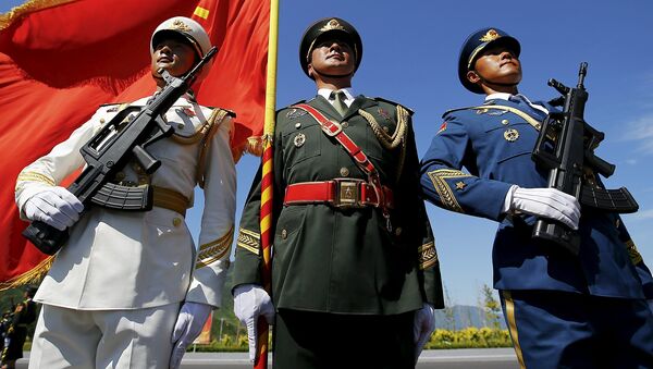 Buổi diễn tập cuộc duyệt binh ở Bắc Kinh - Sputnik Việt Nam