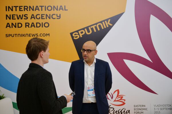 Chủ tịch KGK Group Sandeep Kothari trả lời phỏng vấn của hãng truyền thông Sputnik - Sputnik Việt Nam