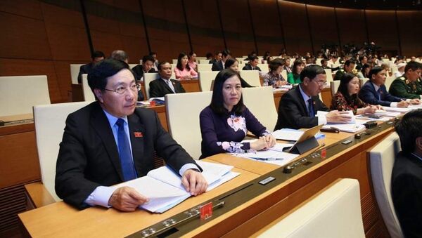 Phó Thủ tướng Phạm Bình Minh và các đại biểu dự họp - Sputnik Việt Nam