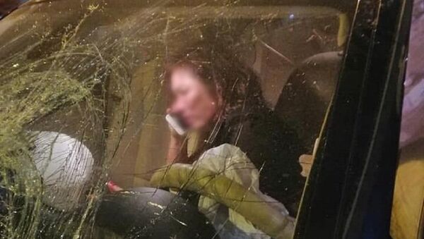 Nữ tài xế BMW gây tai nạn - Sputnik Việt Nam