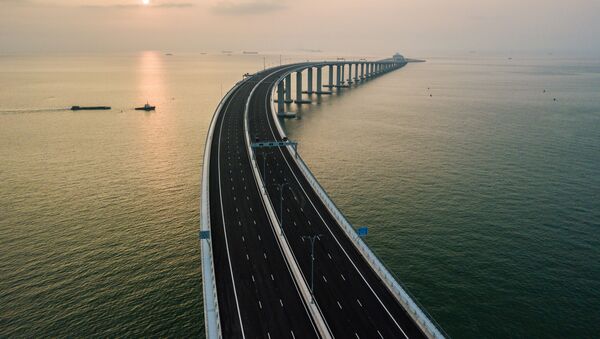 Cây cầu nối liền Hong Kong, Macau với Trung Quốc - Sputnik Việt Nam