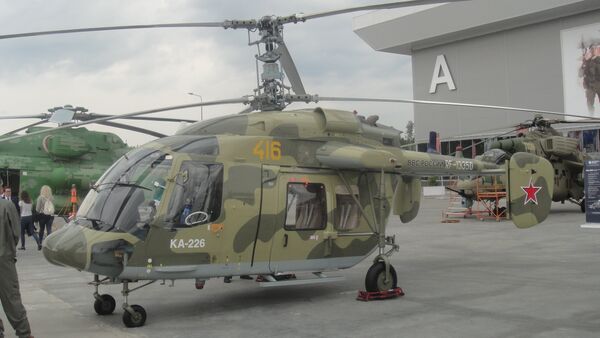 Máy bay trực thăng hạng nhẹ “trụ sở chỉ huy” chở khách-liên lạc Ka-226.80 - Sputnik Việt Nam