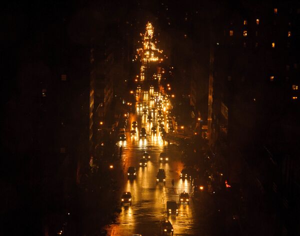 Con đường trong đêm mưa - Sputnik Việt Nam
