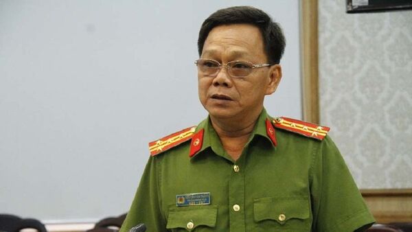 Đại tá Nguyễn Văn Thắng – Trưởng phòng cảnh sát kinh tế Công an tỉnh Bình Dương cung cấp thông tin về vụ việc - Sputnik Việt Nam