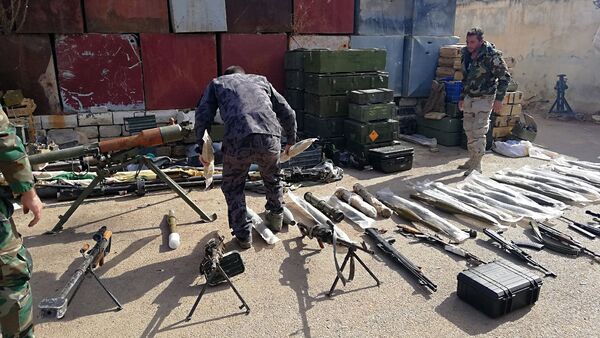 Syria: Tìm thấy nhà kho vũ khí của những kẻ khủng bố - Sputnik Việt Nam