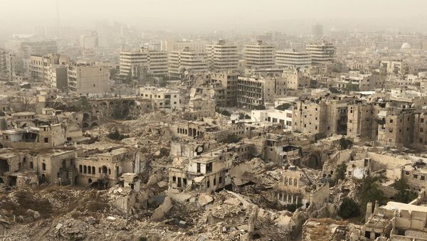 Разрушения в Алеппо, Сирия - Sputnik Việt Nam