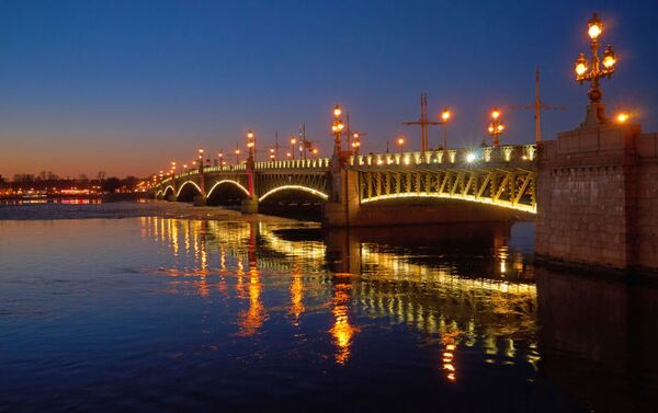 Cầu Troiysky ở St. Petersburg - Sputnik Việt Nam