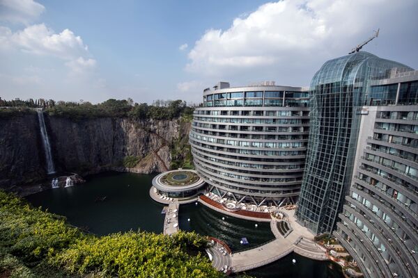Khách sạn Intercontinental Shanghai Wonderland ở Thượng Hải, Trung Quốc - Sputnik Việt Nam