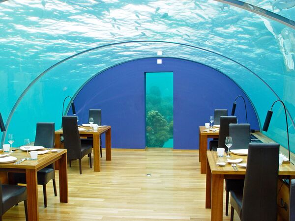 Tổ hợp nhà hàng dưới nước Conrad Maldives Rangali Island ở Maldives - Sputnik Việt Nam
