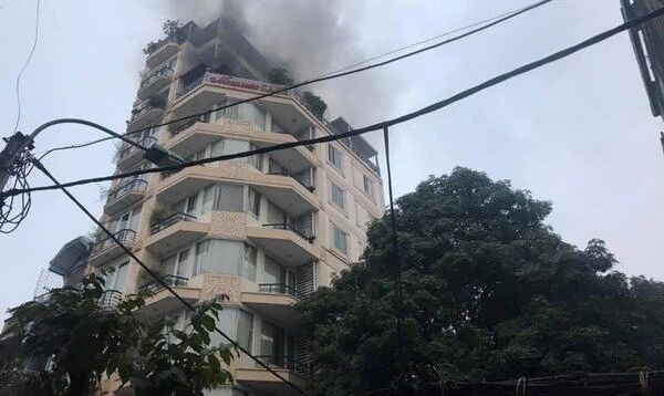 Đám cháy bắt nguồn từ khu vực bếp ăn và nhà hàng của khách sạn - Sputnik Việt Nam