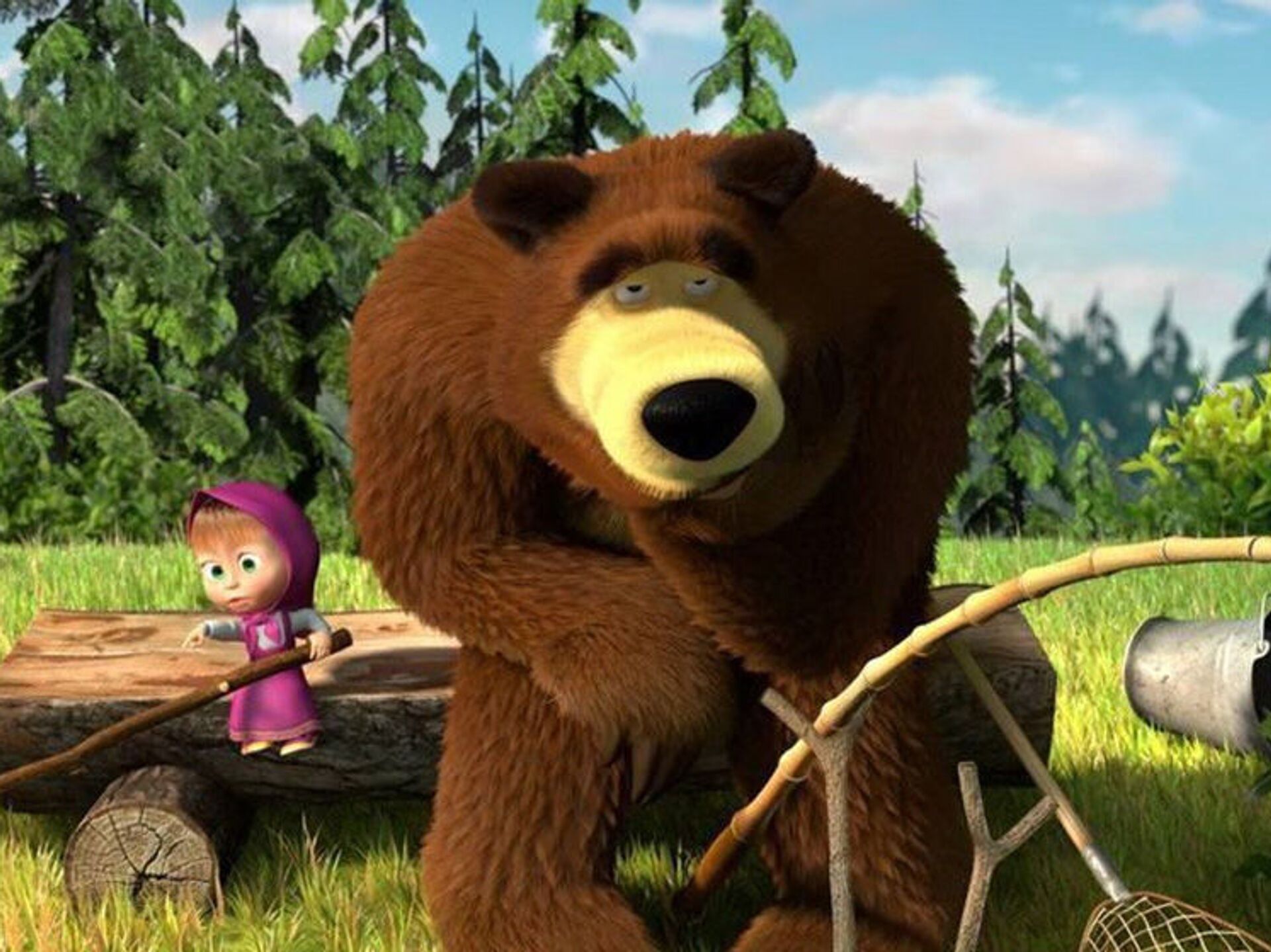 Phim Hoạt Hình Gấu Masha: Cuộc Phiêu Lưu Kỳ Diệu Của Cô Bé Masha và Chú Gấu Xiếc