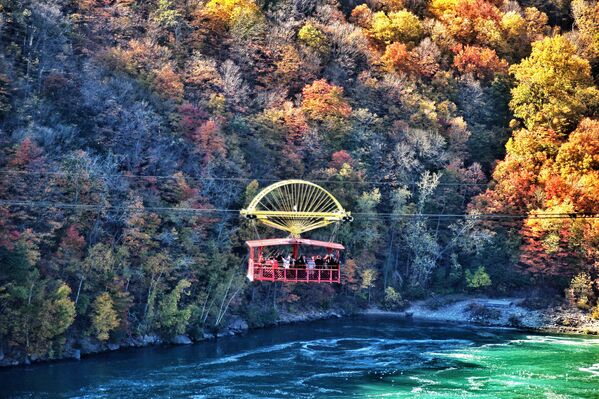 Cáp treo trên thác Niagara ở Canada - Sputnik Việt Nam