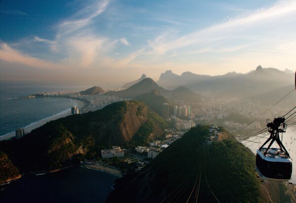 Cáp treo qua Rio de Janeiro ở Brasil - Sputnik Việt Nam