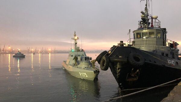 Tàu Hải quân Ukraina vi phạm biên giới Nga - Sputnik Việt Nam