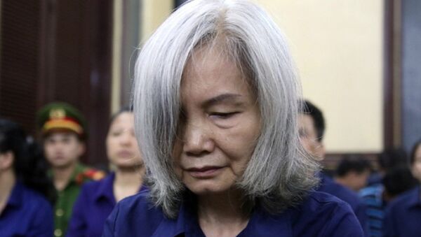 Bà Nguyễn Thị Kim Xuyến tại phiên xử - Sputnik Việt Nam