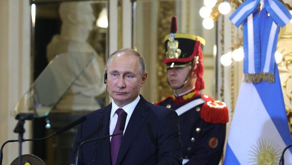 Vladimir Putin tại hội nghị thượng đỉnh G20 ở Argentina - Sputnik Việt Nam