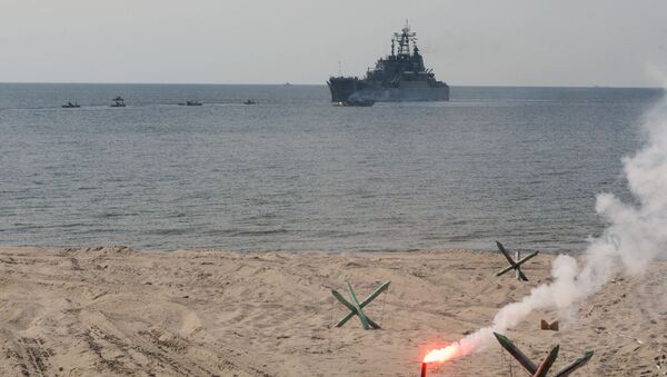 Cuộc tập trận của Hạm đội Baltic tại tỉnh Kaliningrad - Sputnik Việt Nam