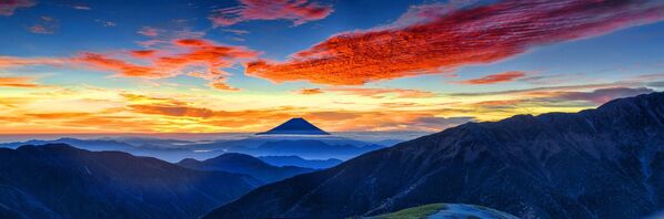 Quang cảnh núi Phú Sĩ ở Nhật Bản - Sputnik Việt Nam