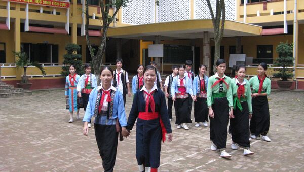 Trường phổ thông dân tộc nội trú huyện Thanh Sơn, Phú Thọ - Sputnik Việt Nam