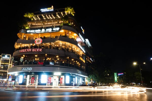 Thành phố Hà Nội - thủ đô Việt Nam ban đêm. - Sputnik Việt Nam