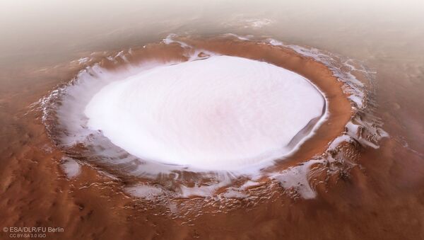 Các nhà thiên văn học chụp ảnh hồ tuyết trên sao Hỏa - Sputnik Việt Nam
