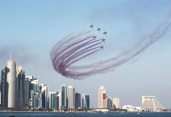 Airshow tại lễ kỷ niệm Quốc khánh Qatar ở Doha - Sputnik Việt Nam