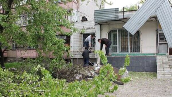 Hậu quả của vụ tấn công ở Donetsk - Sputnik Việt Nam