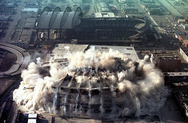 Phá hủy sân vận động Kingdome ở Seattle, WA - Sputnik Việt Nam