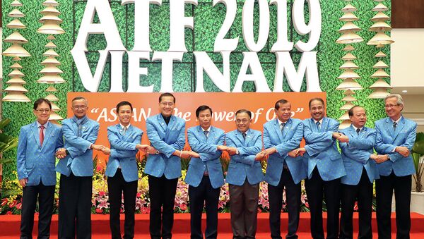 Các bộ trưởng, trưởng đoàn tham dự Diễn đàn Du lịch ASEAN 2019.  - Sputnik Việt Nam