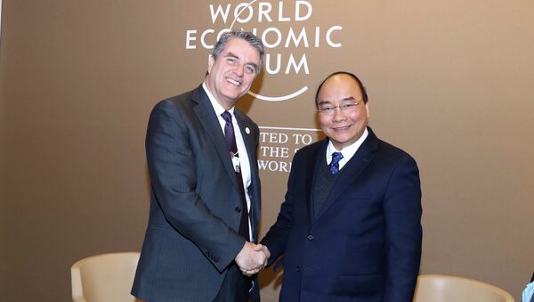 Thủ tướng Nguyễn Xuân Phúc hội kiến Tổng Giám đốc WTO Roberto Azevêdo - Sputnik Việt Nam