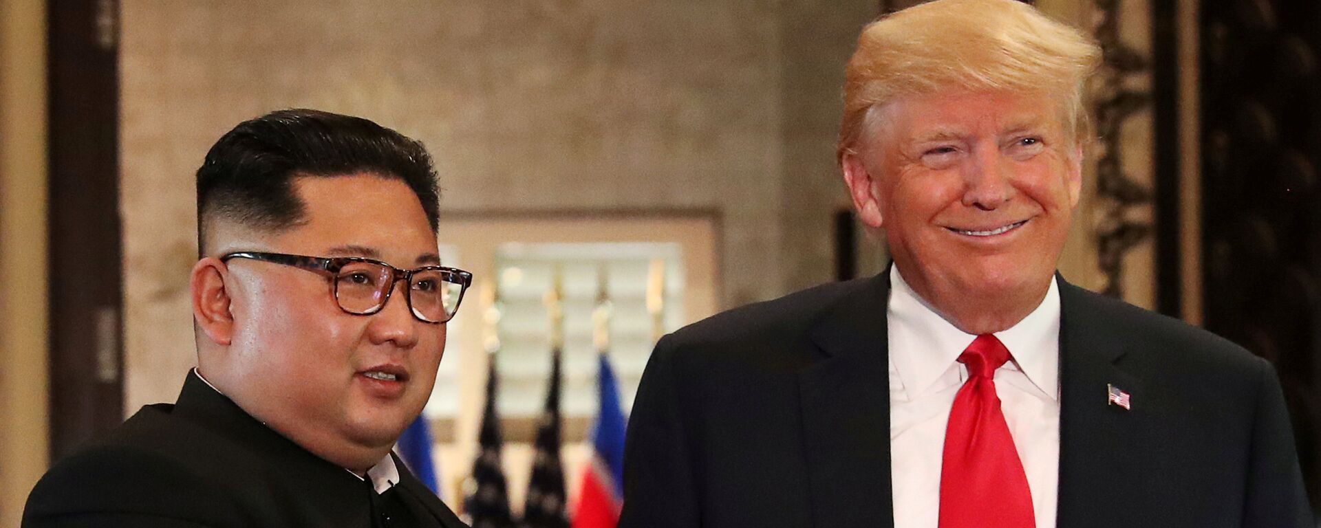 Kim Jong-un và Donald Trump - Sputnik Việt Nam, 1920, 10.09.2020