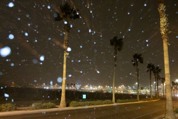 Tuyết rơi ở Las Vegas, Mỹ - Sputnik Việt Nam
