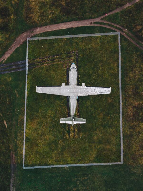 Máy bay bị bỏ hoang tại sân bay Tempelhof, Berlin, Đức - Sputnik Việt Nam