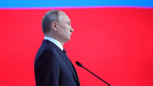 Thông điệp của Tổng thống V.Putin gửi Quốc hội LB Nga - Sputnik Việt Nam