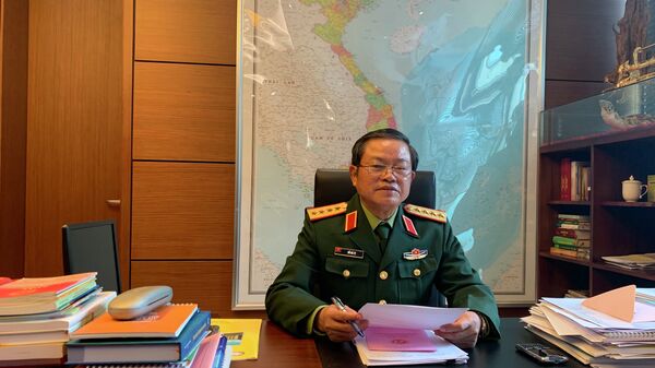 Đại tướng Đỗ Bá Tỵ - Ủy viên Trung ương Đảng, Phó Chủ tịch Quốc hội. - Sputnik Việt Nam