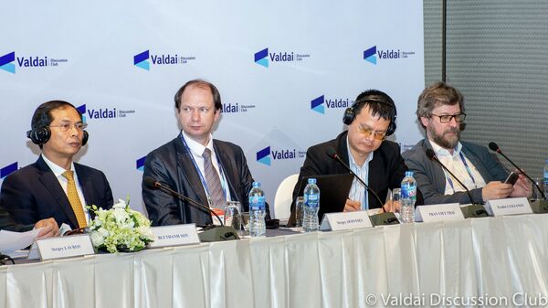 Hội thảo Việt - Nga lần thứ nhất của Câu lạc bộ quốc tế Valdai Hội thảo Việt - Nga lần thứ nhất của Câu lạc bộ quốc tế Valdai - Sputnik Việt Nam