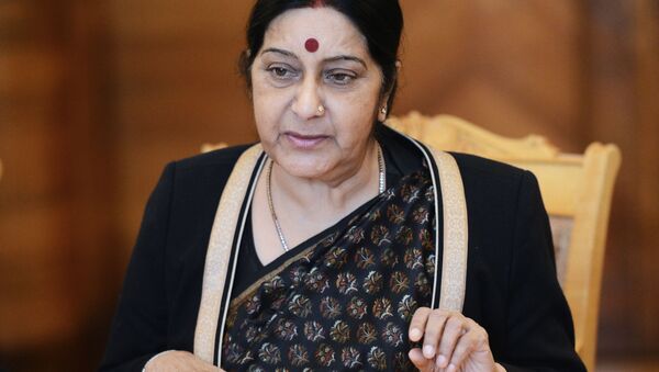 Ngoại trưởng Ấn Độ Sushma Swaraj - Sputnik Việt Nam