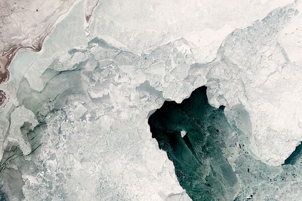Nhiều loại băng đá có thể hình thành ở phần bắc của biển Caspi - Sputnik Việt Nam