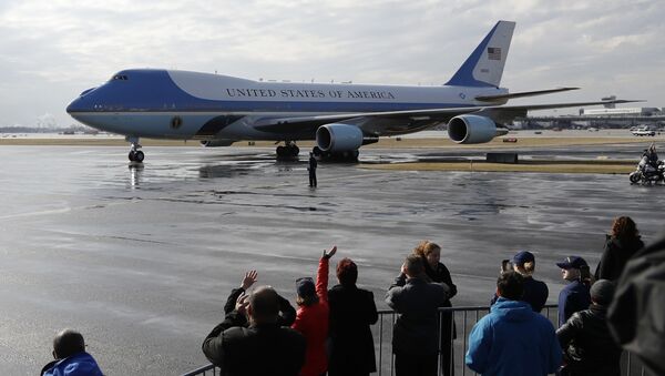 Самолет Boeing-747 президента США Дональда Трампа Air Force One - Sputnik Việt Nam