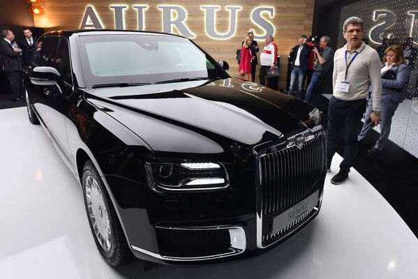 Ra mắt xe Aurus tại Geneva Motor Show - Sputnik Việt Nam