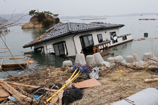 9 ngày sau trận động đất và sóng thần năm 2011 tại Nhật Bản - Sputnik Việt Nam