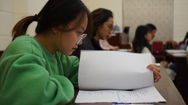 sinh viên chuẩn bị tham dự kỳ thi  - Sputnik Việt Nam