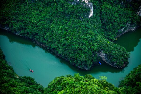 Quang cảnh sông Dương Tử ở Trung Quốc - Sputnik Việt Nam