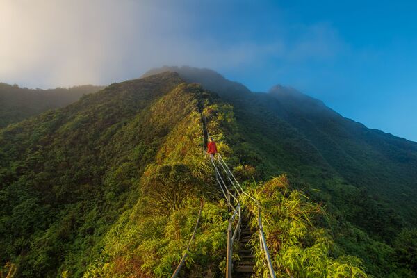 Cầu thang Haiku ở Hawaii, Hoa Kỳ - Sputnik Việt Nam