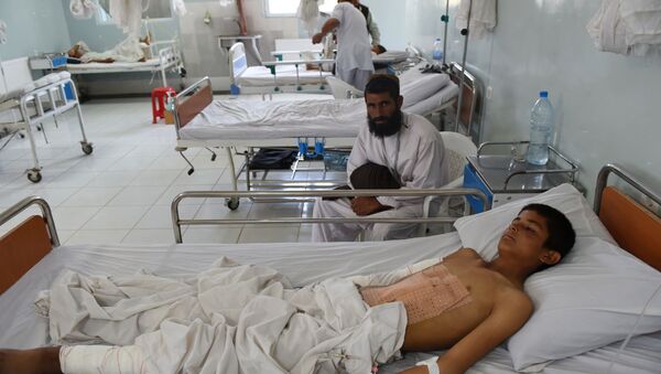Phòng bệnh trong bệnh viện ở thành phố Kunduz - Afghanistan - Sputnik Việt Nam